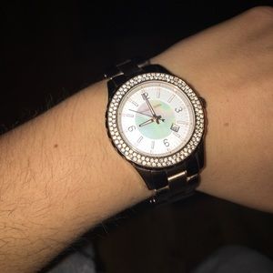 Michael Kors rose gold watch